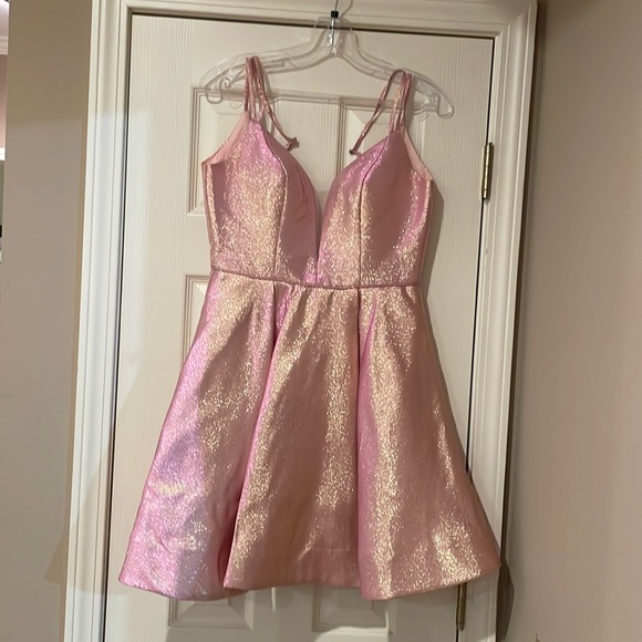 PromGirl Homecoming Formal Dress with Pockets - Picture 2 of 6